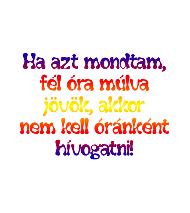  minta fehér pólón