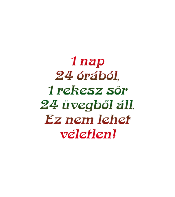  minta fehér pólón