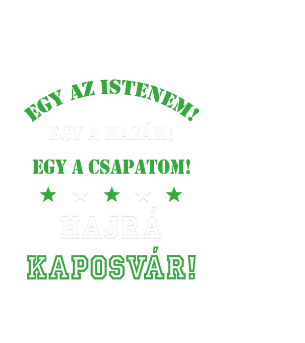  minta fekete pólón
