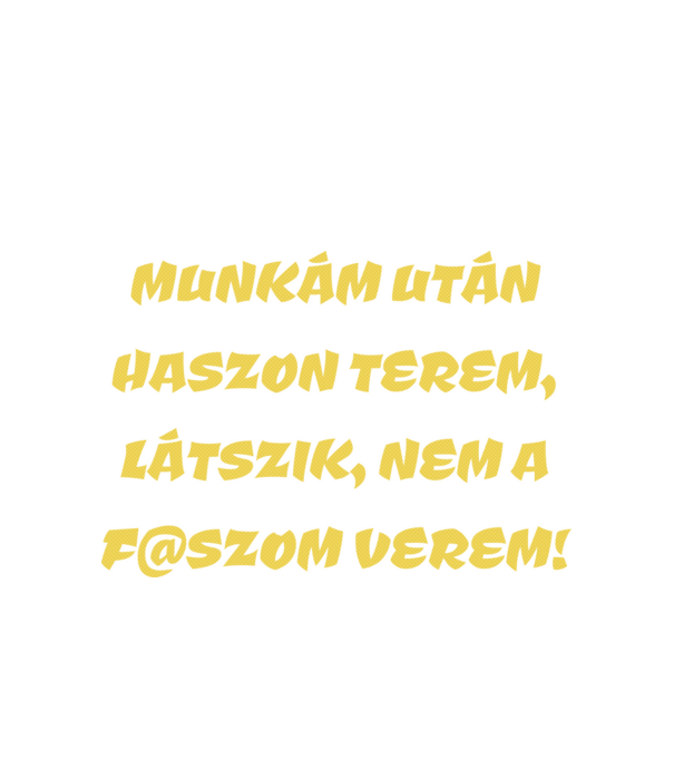  minta fehér pólón