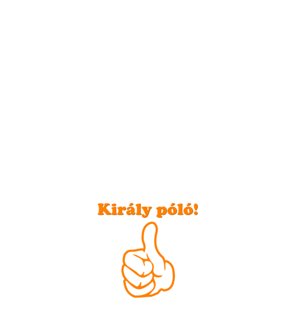  minta sötétkék pólón