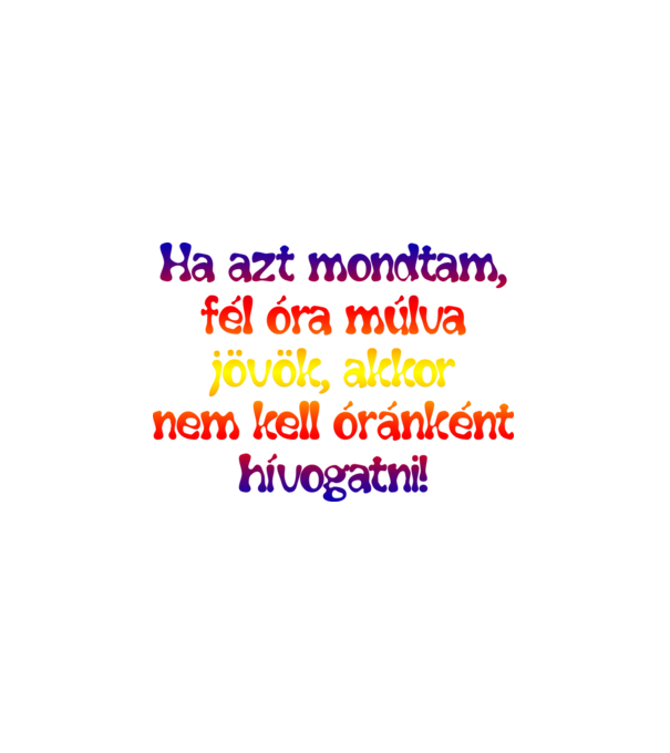  minta fehér pólón