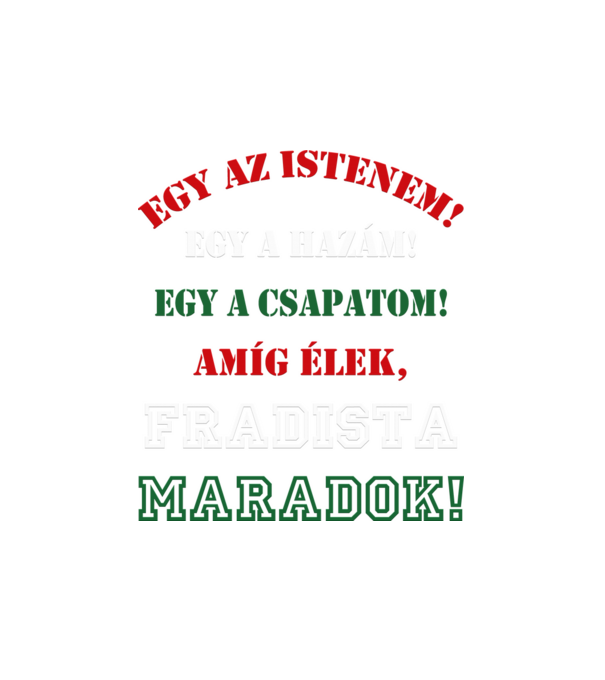  minta fehér pólón