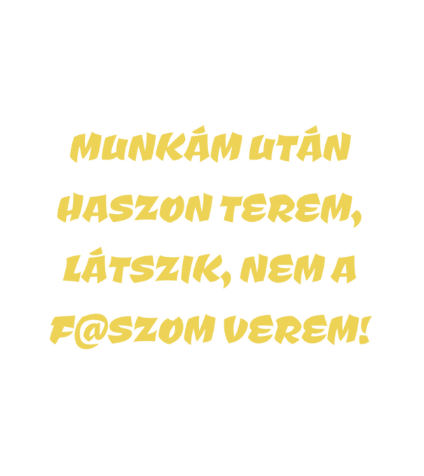  minta fehér pólón