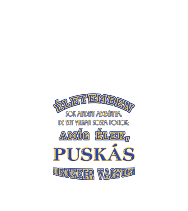  minta királykék pólón