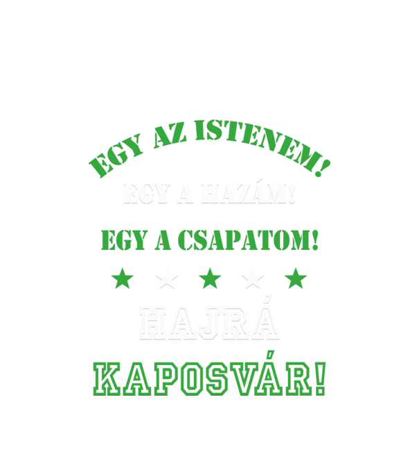  minta fehér pólón