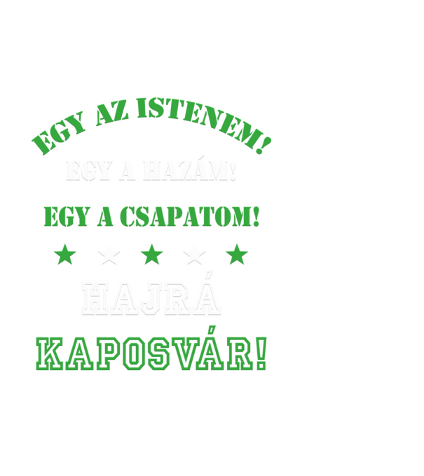  minta fehér pólón