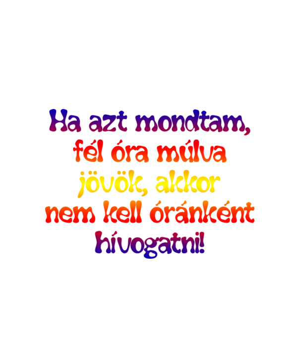  minta fehér pólón