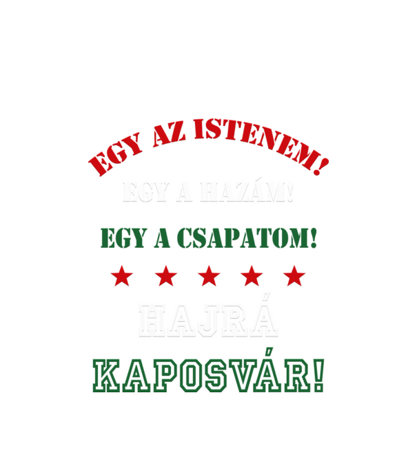  minta fehér pólón