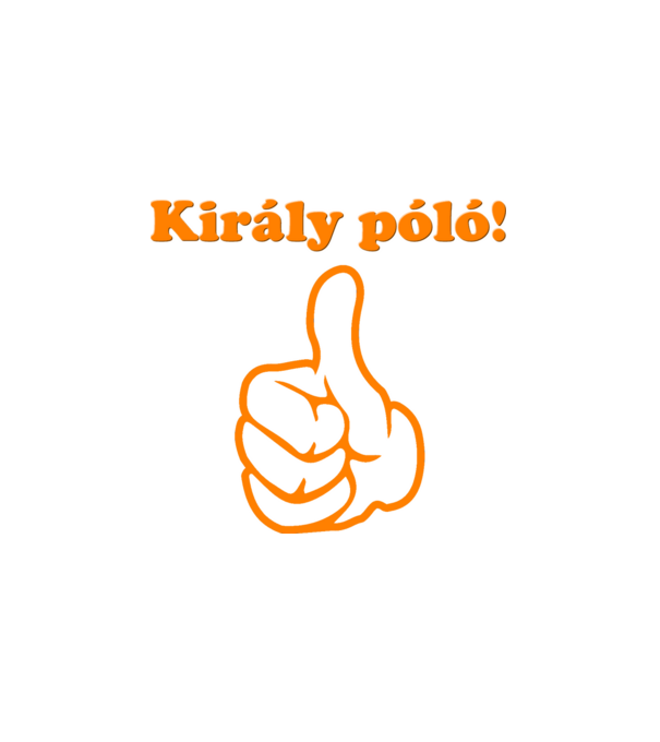  minta fehér pólón