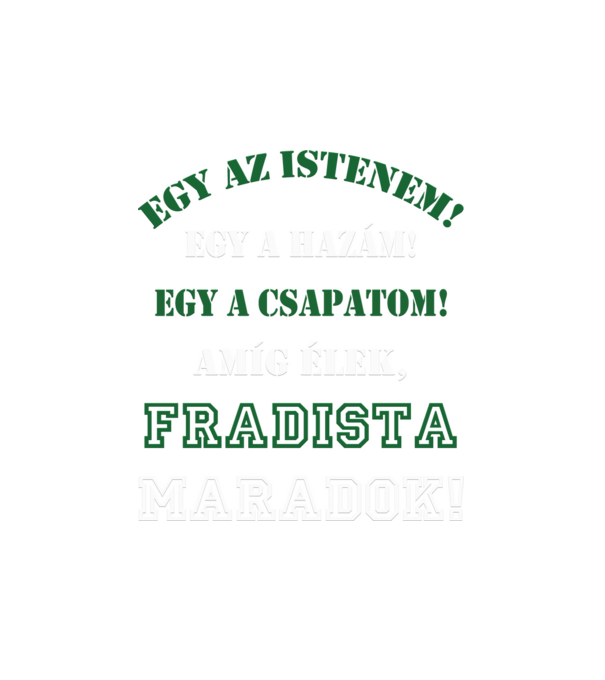  minta fehér pólón