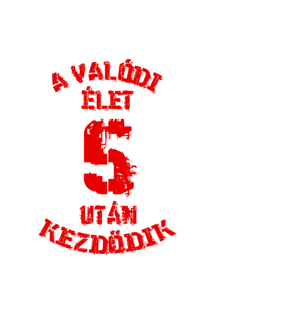  minta világoskék pólón