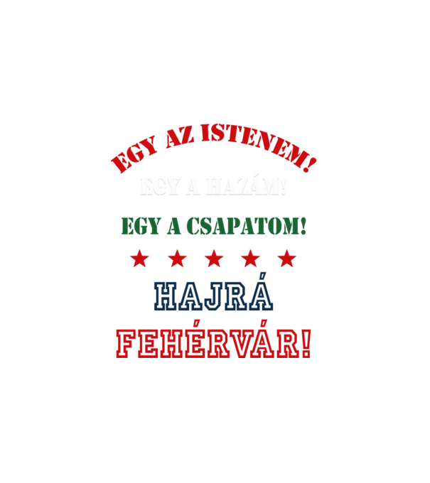  minta fehér pólón