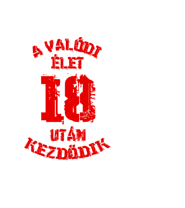  minta fekete pólón