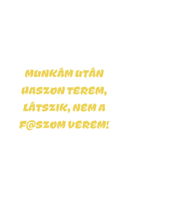  minta fekete pólón