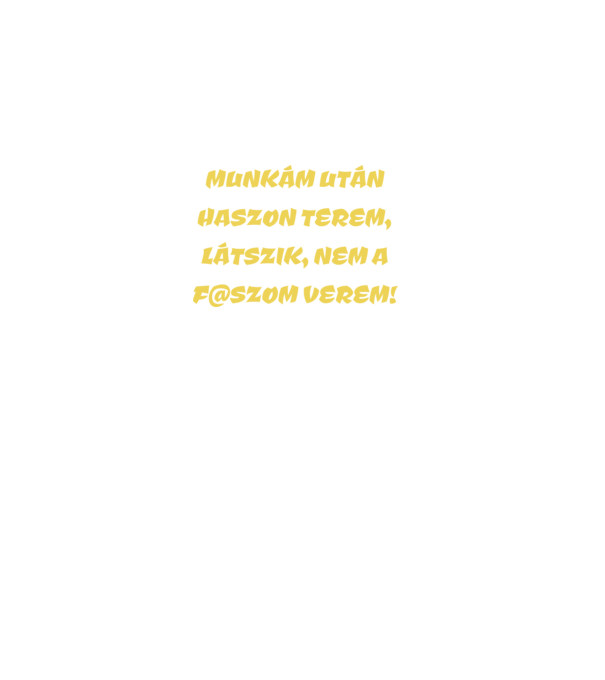  minta fekete pólón