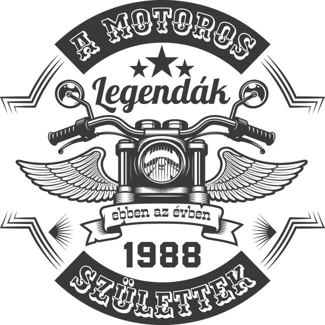 Motoros legendák szürke 1988