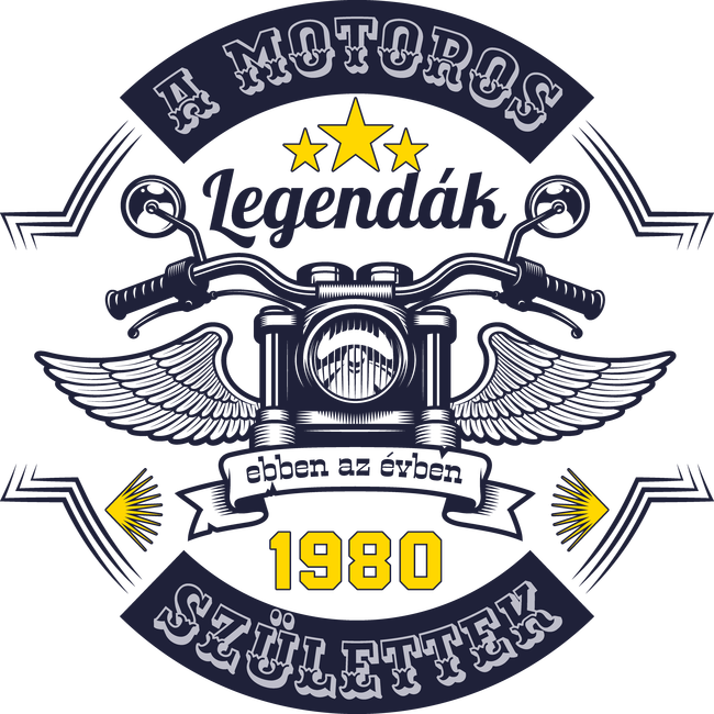 Motoros legendák színes 1980