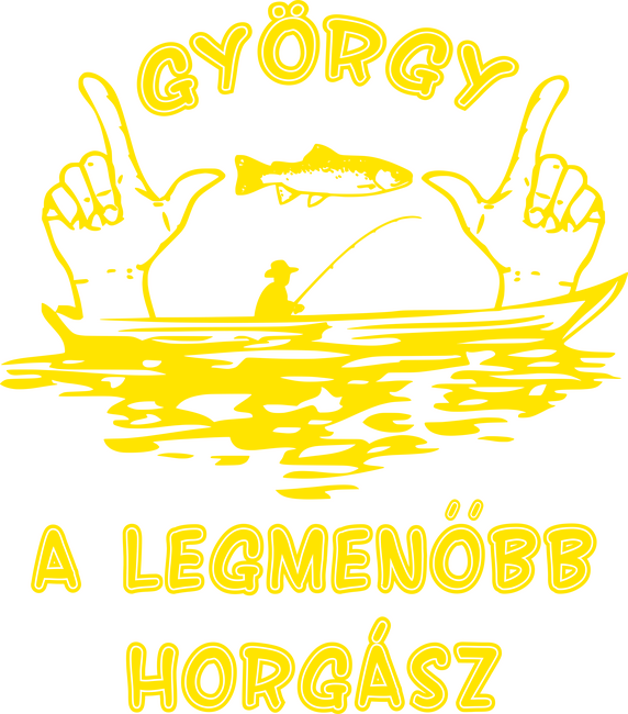 Horgász György színezhető
