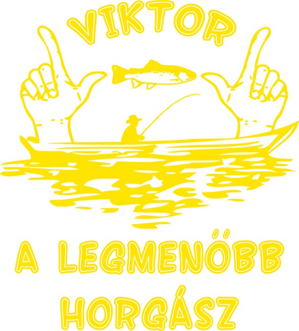Horgász Viktor színezhető