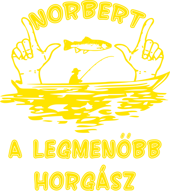 Horgász Norbert színezhető