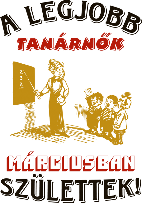 Tanárnő szülinapja március
