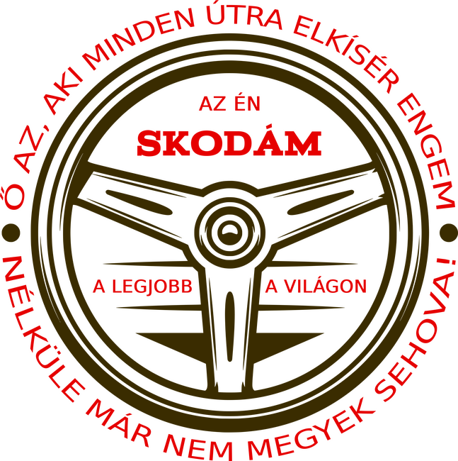 Skodás kormány színezhető