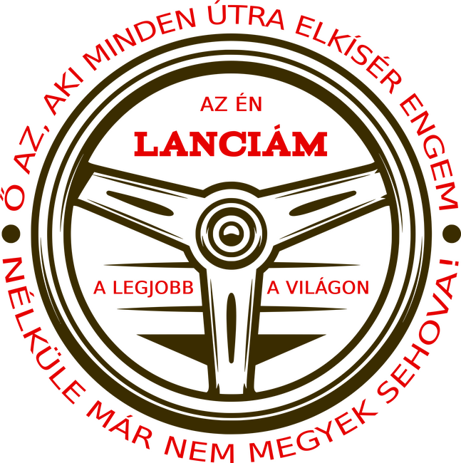 Lanciás kormány színezhető