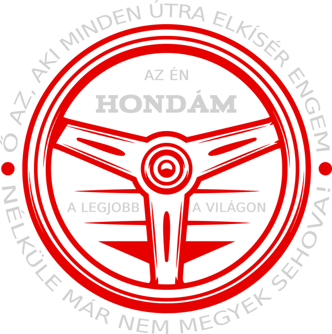 Hondás kormány színezhető