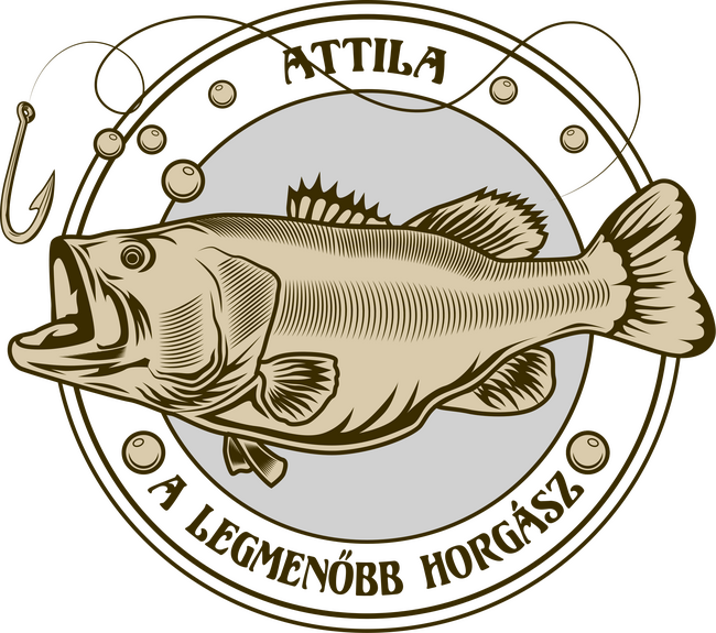 Attila a menő horgász