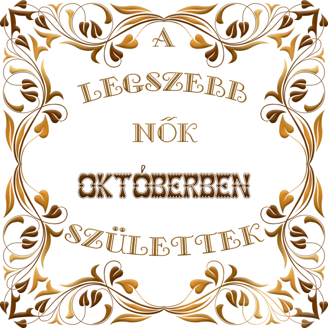 Legszebb nők október