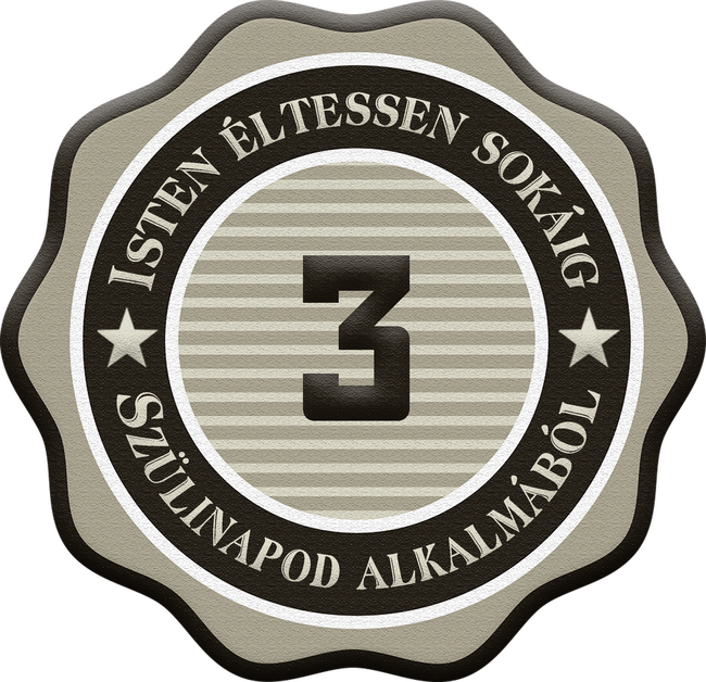 3 éves