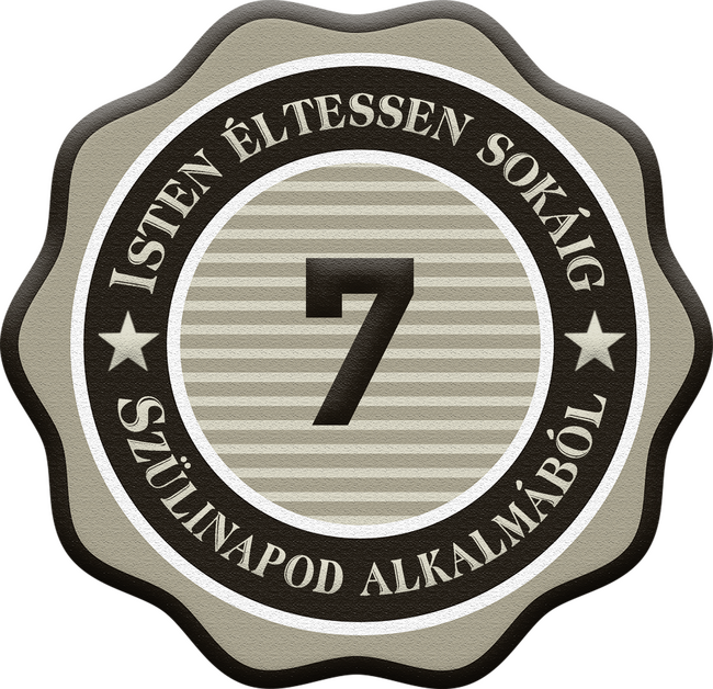 7 éves