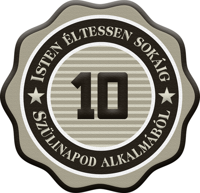 10 éves