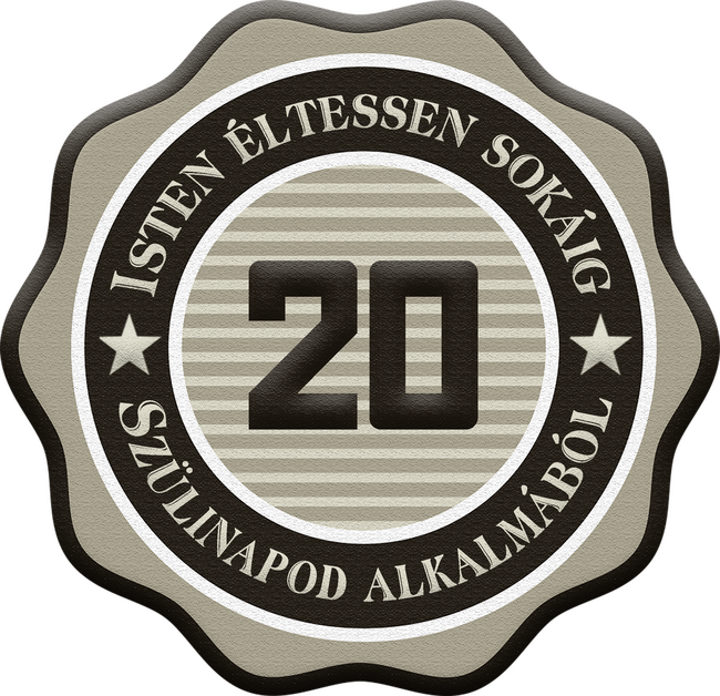 20 éves