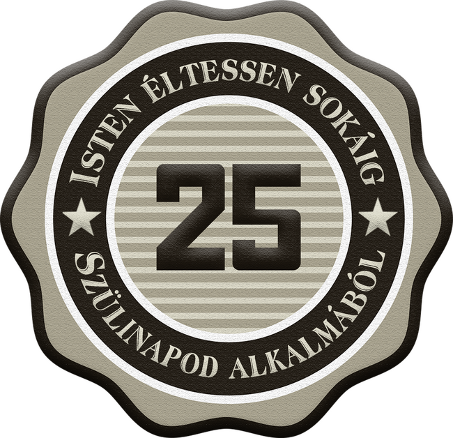 25 éves