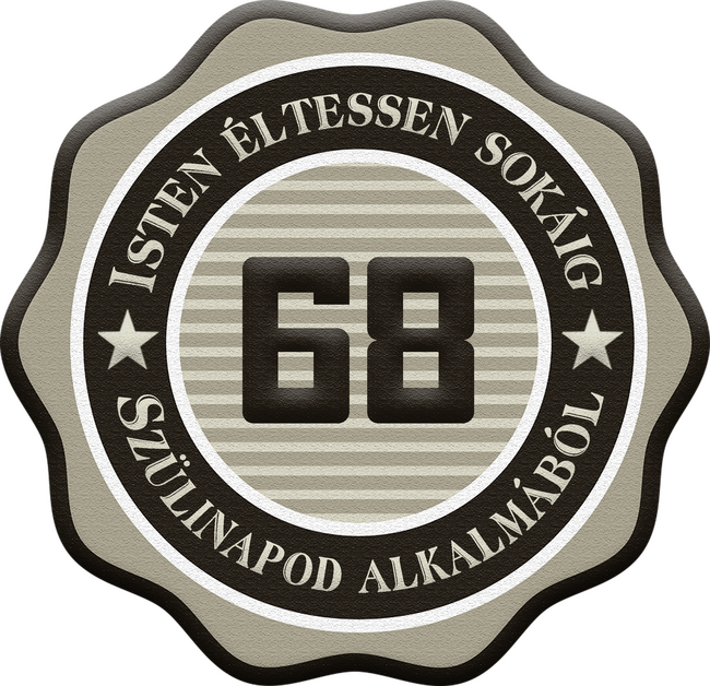 68 éves