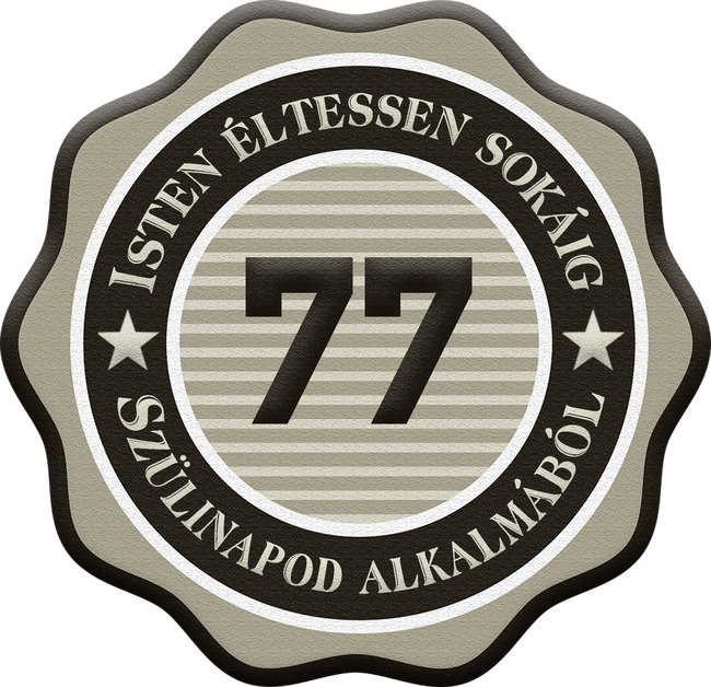77 éves