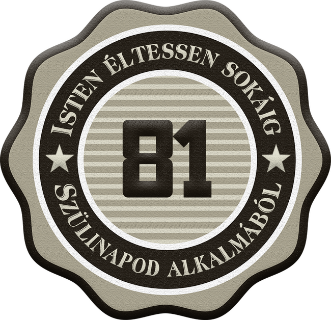 81 éves