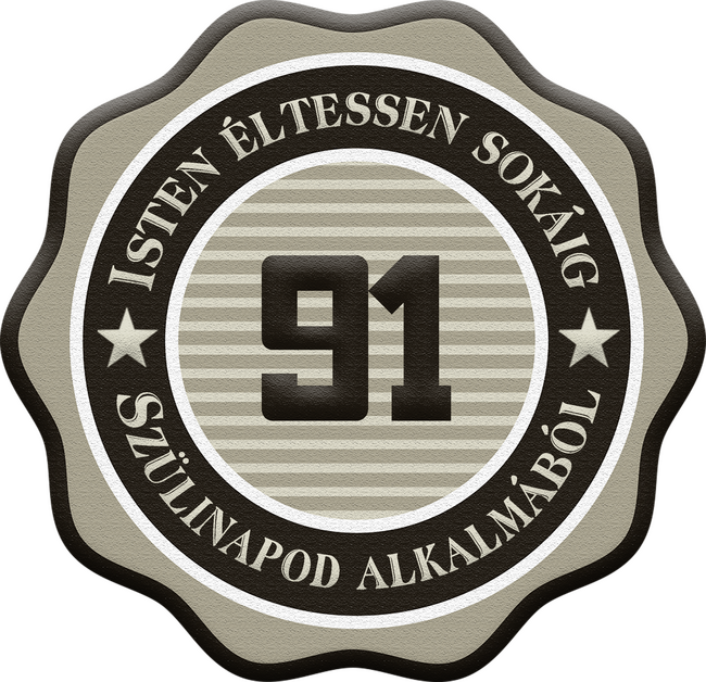 91 éves
