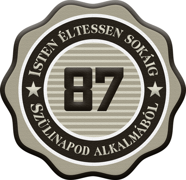 87 éves
