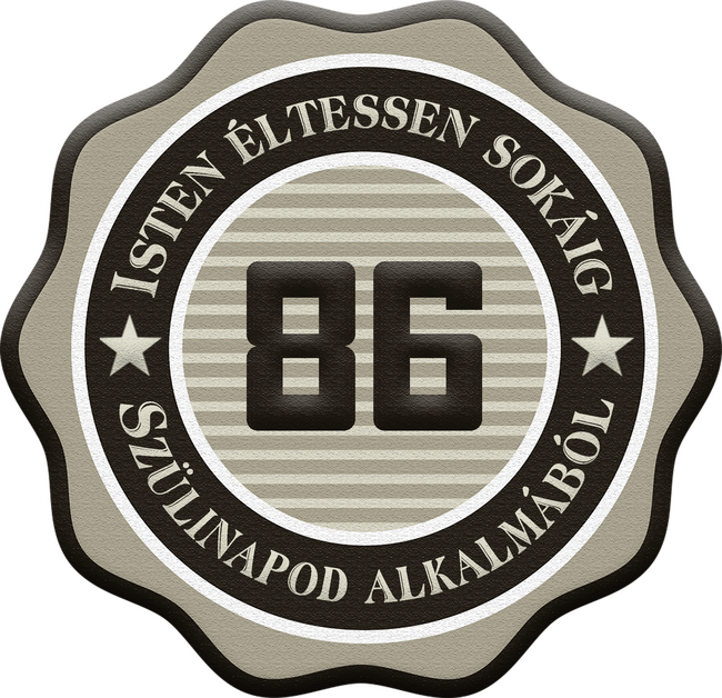 86 éves