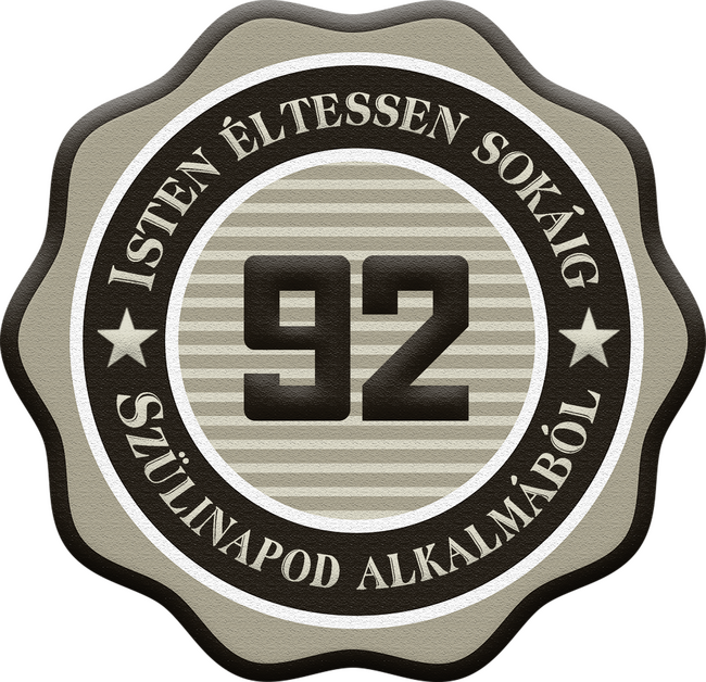 92 éves