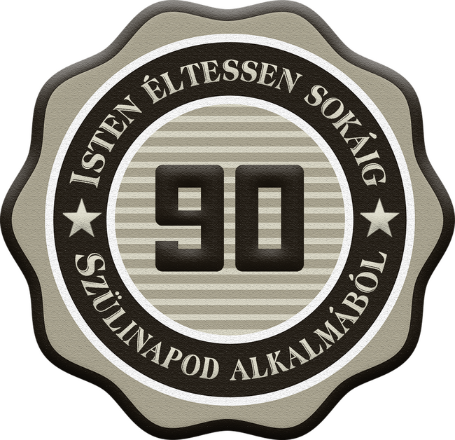 90 éves