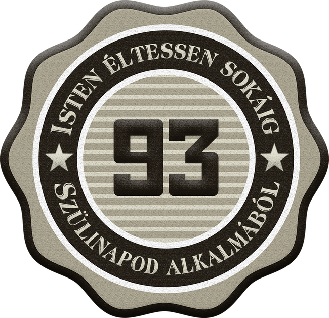 93 éves