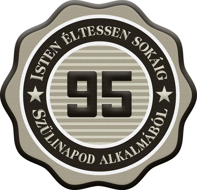 95 éves