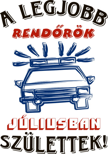 Rendőr szülinapja július