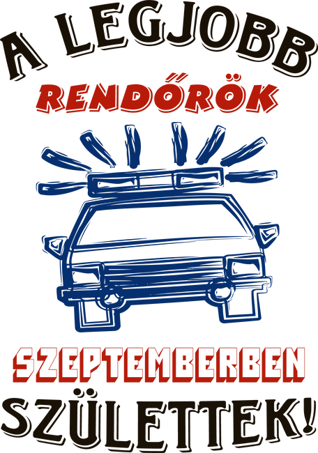 Rendőr szülinapja szeptember