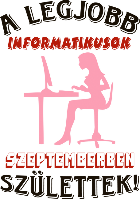Informatikus nő szülinapja szeptember