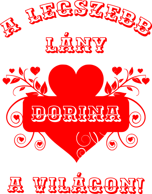 A legszebb lány Dorina